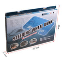 Car Vehicle Steering Wheel Desk Tray for Eating Laptop (Black Large Boxed) Newly