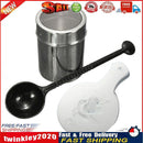 Chocolate Shaker Duster + 16pcs Cappuccino Coffee Stencils + Measure Spoon Newly
