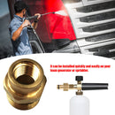 Pressure Washer Snow Foam Lance Adapter Fitting G1/4 Female to M22-14mm Male