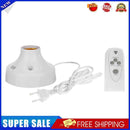 E27 Wireless Remote Control Lamp Holder 85-285V Light Base Socket EU Plug