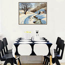 5D DIY Four Season Scenery Full Drill Diamond Painting Embroidery Craft(D)