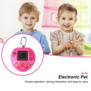Electronic Pet Game Hearts Nostalgic Virtual E-pet Interactive Toys (Pink)