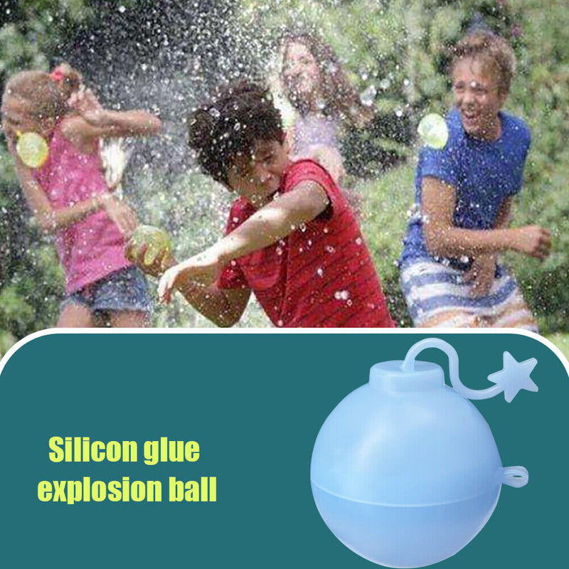 #A 1/4pcs Water Bomb Splash Waterfall Balls Outdoor Pool Fight Games Water Ballo