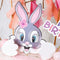 Decorations Birthday Party Kids Purple Rabbit Cupcake Topper Cake Toppers Bunny