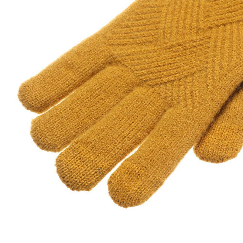 Warm Female Knitted Full Finger Gloves Winter Warm Touch Screen Mittens Woolen