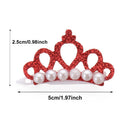 Pet Headwear Pet Supplies Hair Clip Crown Shape Dog Bowknot Bow-tie Hairpin