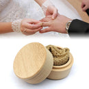 Custom Ring Box Personalized Wedding Engagement Wooden Ring Jewelry Bearer