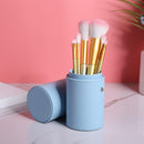 PU Leather Makeup Brush Storage Holder Travel Cosmetic Pens Organizer Cup C