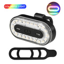 LED Bicycle Taillight Waterproof Cycling Bike Warning Rear Lights (Color) Newly