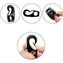 D Ring Mooring Deck Fitting Canoe Kayak Bungee Cord Sailing Rope with Screw