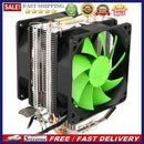 Dual Copper Pipes Dual Fans Hydraulic CPU Cooler Heatpipe Fans Heatsink