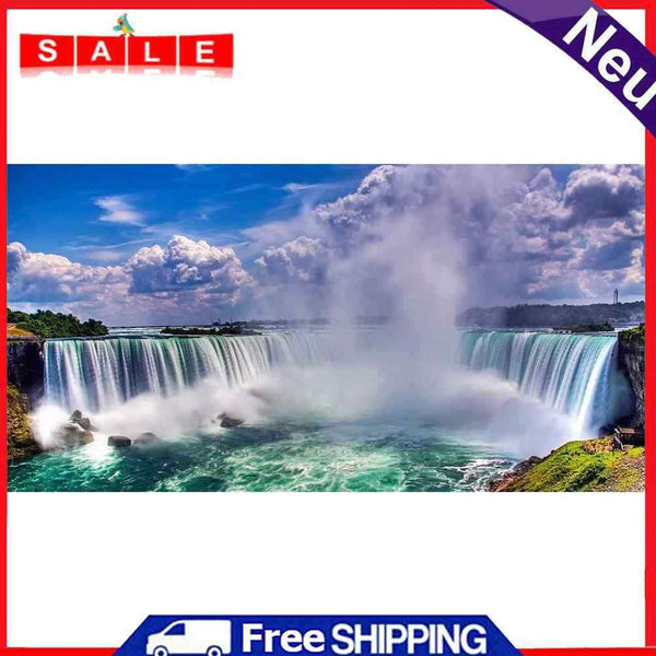 5D DIY Diamond Painting Landscape Full Round Drill Kit Rhinestones Home Decor