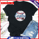 Independence Day Print Baseball Letter T-Shirt (Black XL)