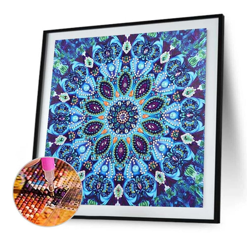 5D DIY Special Shaped Diamond Painting Flower Cross Stitch Embroidery Kits