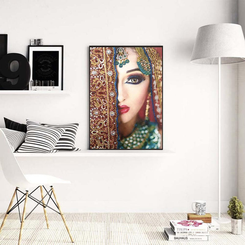 5D DIY Special Shaped Diamond Painting Beauty Embroidery Mosaic Craft Kits