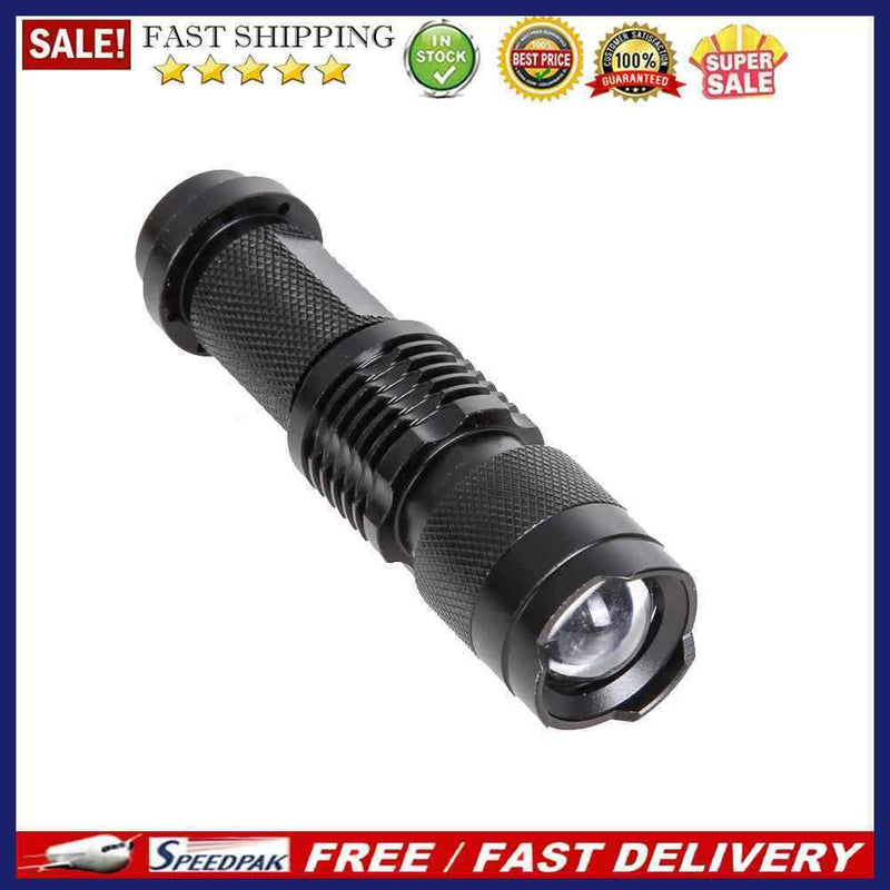 10pcs Mini Portable UV LED Flashlight Violet Lamp Light Torch(Blue light)