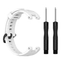 Silicone Watch Strap Band for Huami Amazfit T-Rex Pro/Amazfit T-Rex (White)