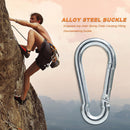 Alloy Steel Carabiner Outdoor Camping Hook Buckle Climbing Tools (8mm)