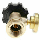 High Low Gas Level Indicator Pressure Gauge Meter Adapter POL Propane Gas Gauge