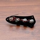 Bass Control Panel Professional Pre-wired Control Plate for Jazz Bass Guitar