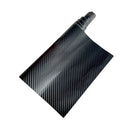 Car Carbon Fiber Black Sun Strip Universal Van Windscreen Sunstrip Stickers PVC