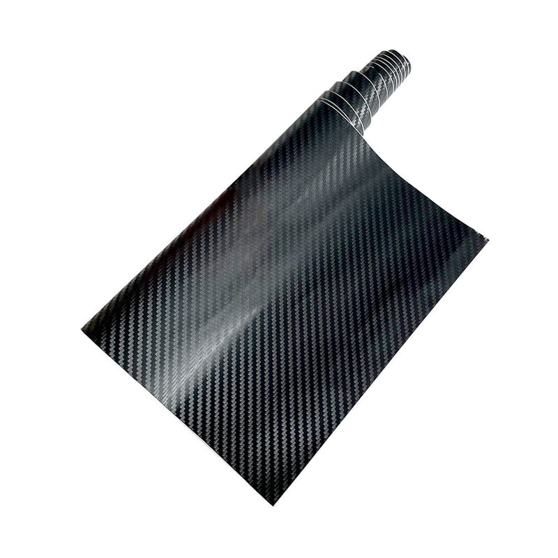 Car Carbon Fiber Black Sun Strip Universal Van Windscreen Sunstrip Stickers PVC