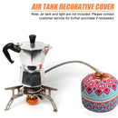 2pcs Gas Canister Cover Protector Outdoor Camping Fuel Cylinder Storage Bag