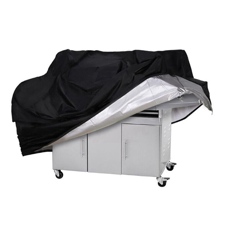 BBQ Grill Cover 210D Oxford Waterproof Windproof UV Resistant Grilling Protect