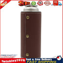 Leather Gas Bottle Cover Outdoor Camping Propane Tank Holder Bag (Coffee) Newly