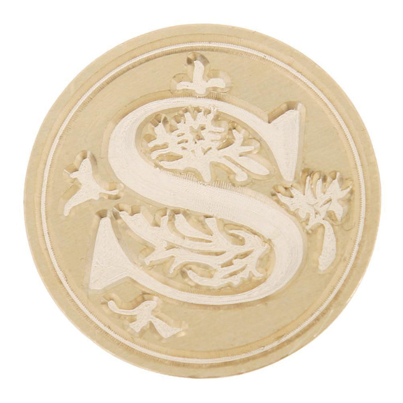 Ancient English Alphabet Letter Metal Seal Wax Stamps Sticks Candles Set (S