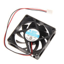 Portable Computer Case Cooler 12V 7cm 70mm PC CPU Cooling Cooler Fan Newly