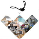 1pc Retro Metal Double Prong Hook Home Door Wall Towel Clothes Hat Hanger