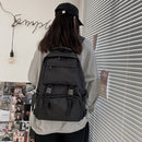 Fashion Japanese Backpack Nylon Student Large Shoulder Schoobag Travel Rucksack