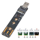 M.2 NVME NGFF SSD to USB 3.1 Adapter PCI-E to USB-A Internal 3.0 Converter R4O3