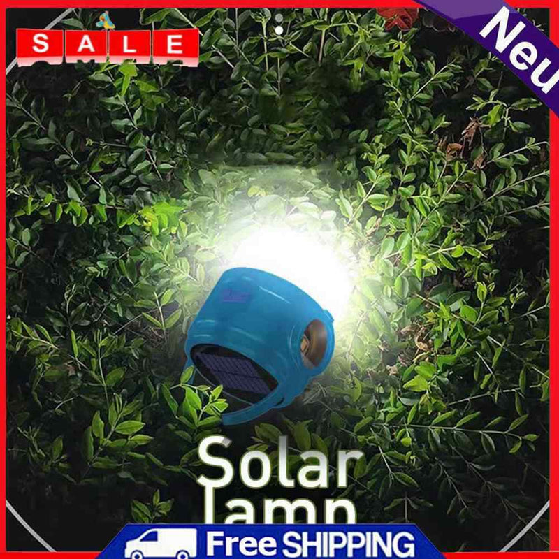 Solar USB Rechargeable Outdoor Headlight Lanterns, Waterproof