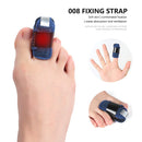 Aluminium Finger Straightener Pain Brace Corrector Adjustable Tape (Right) Newly