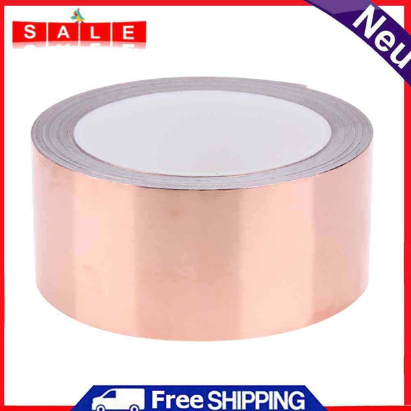 1 roll 20 meters 3 5cm single conductive adhesive EMI shielding copper film a