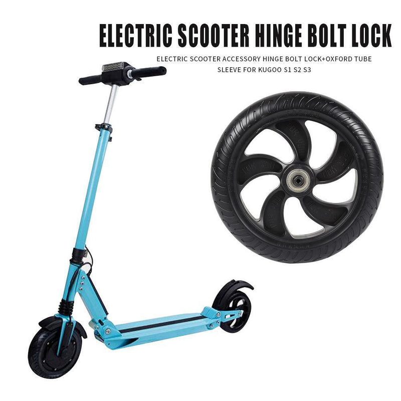 Electric Scooter Parts Solid Rear Tire Tyres with Wheel Hub for Kugoo S1 S2 S3