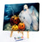 Halloween ghost 50x40cm Oil Paint By Numbers Picture DIY