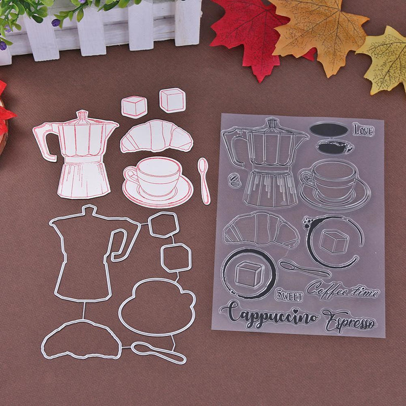 Transparent Silicone Stamps for Album Cards, 2 Pack MS-686