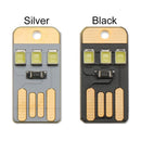 2835 Chips Ultra Low Powers Night Camping Eqpment LED Light Pocket Card Lamp