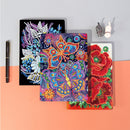 DIY Partial Special Shaped Diamond Painting 50 Pages A5 Notebook Students Gif