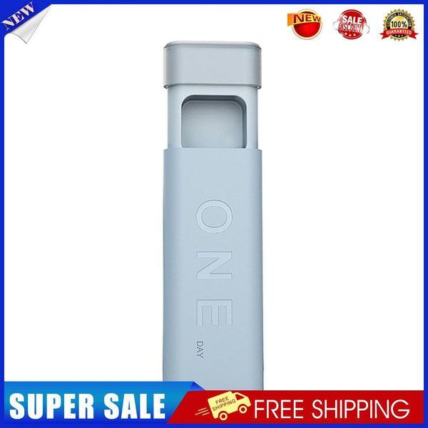 3 Grids Pill Tablet Dispenser Box Medicine Drug Storage Organizer (Blue)