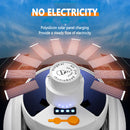 Solar 500lm Remote Control LED Lamp Hanging Tent Camping Light Bulb White