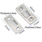 Ultra-thin Strong Suction Magnetic Door Lock Stainless Steel Stealth Magnetism