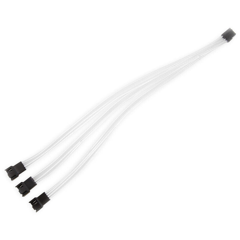 30cm 4Pin PWM Extension Cable 1 to 3 Way CPU Cooling Fan Splitter Adapter