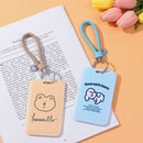 Card Creative Cute Cartoon Protective Case Card Holder Credit ID ID Card Sleeve