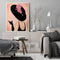 Modern Lady Drawing Frameless DIY Oil Paint by Numbers Canvas Home Decor