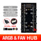 1 to 8 Multi Way Splitter RGB PWM Hub Dimming Temperature Control for ASUS/MSI