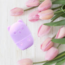 Cute Cats Shaped Mould Proof Makeup Sponge Case Easy To Carry Storage Box
